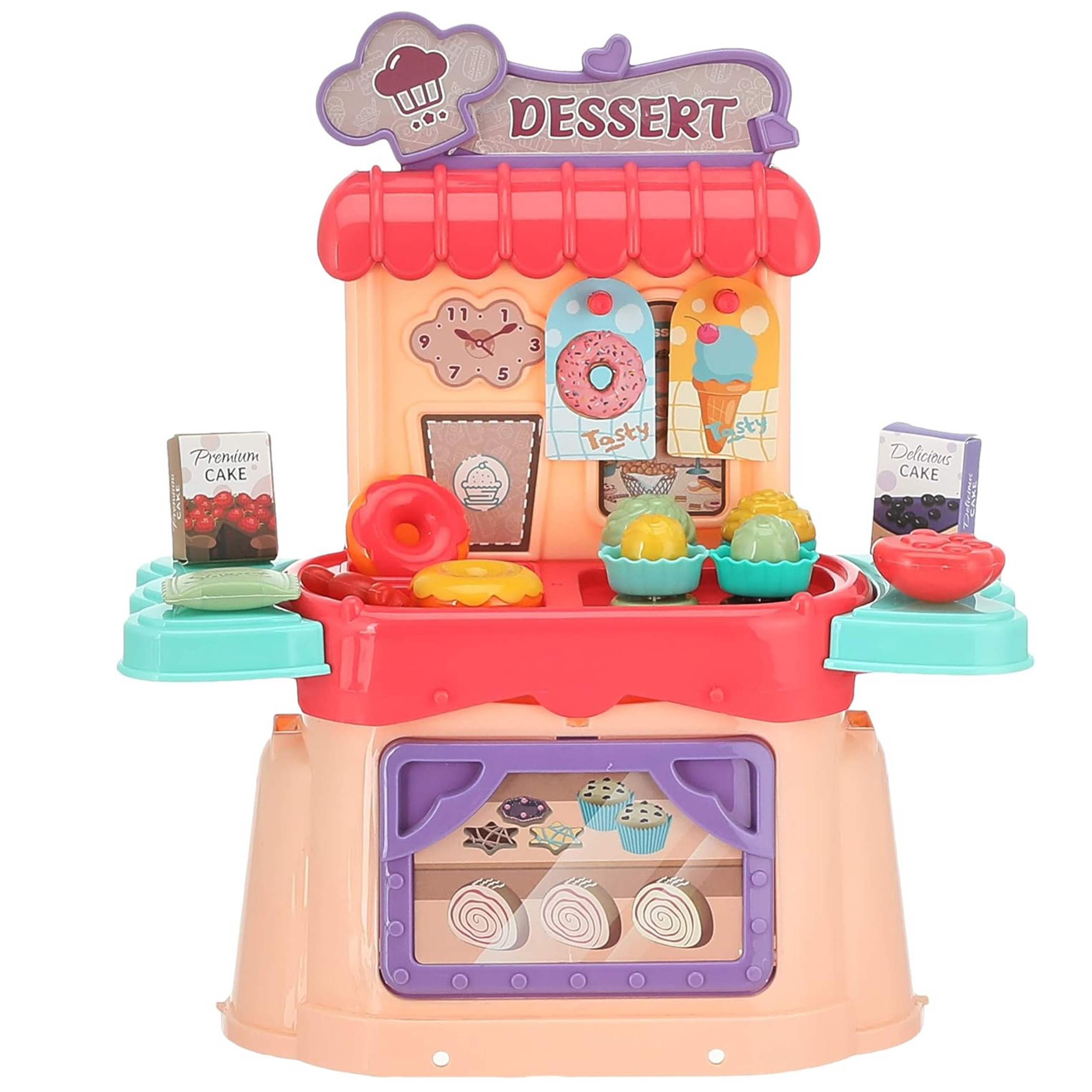 WOOPIE Ice Cream Parlor Confectionery Suitcase Backpack Ice Cream Shop 3in1 Set 25 pcs. - Slika 5