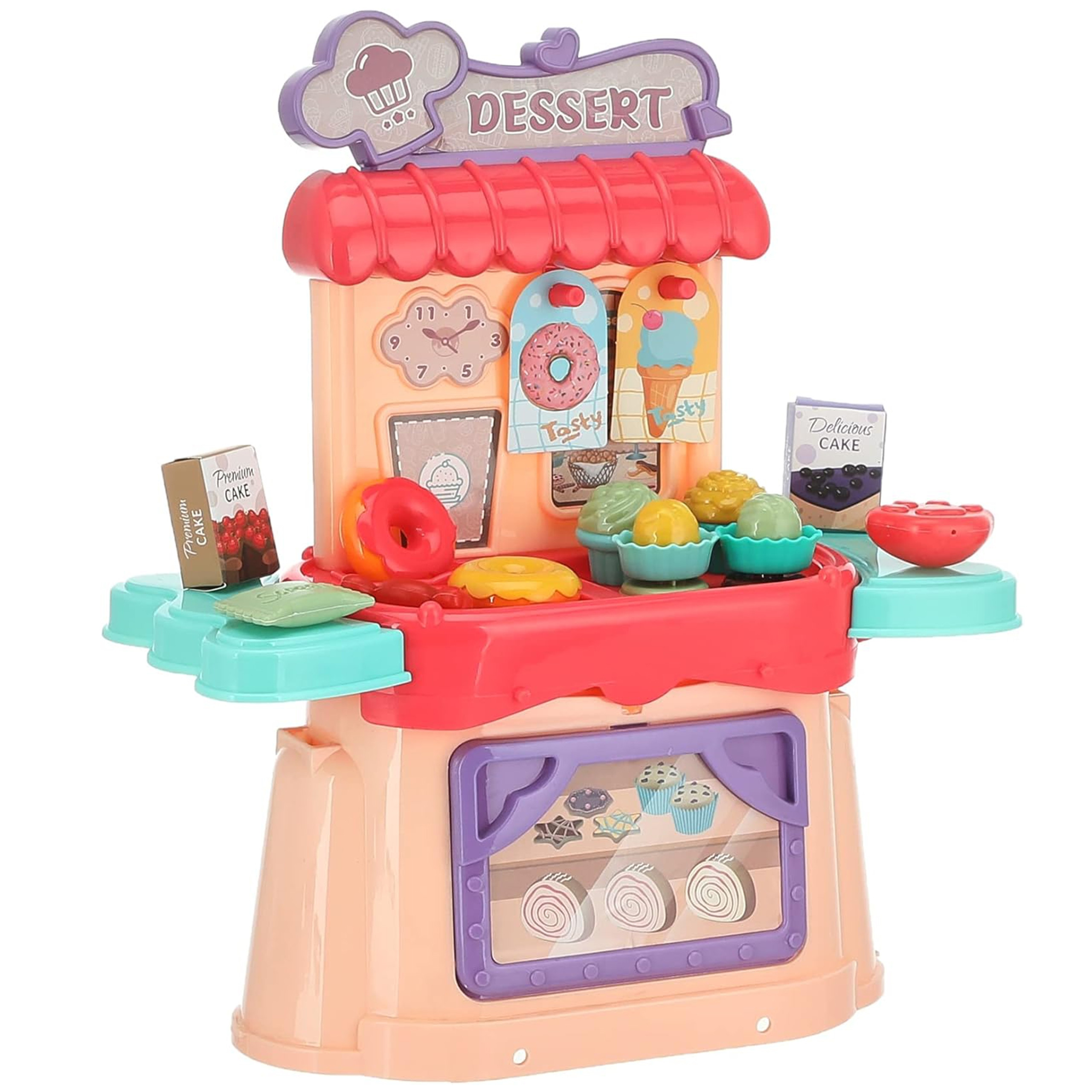 WOOPIE Ice Cream Parlor Confectionery Suitcase Backpack Ice Cream Shop 3in1 Set 25 pcs. - Slika 6