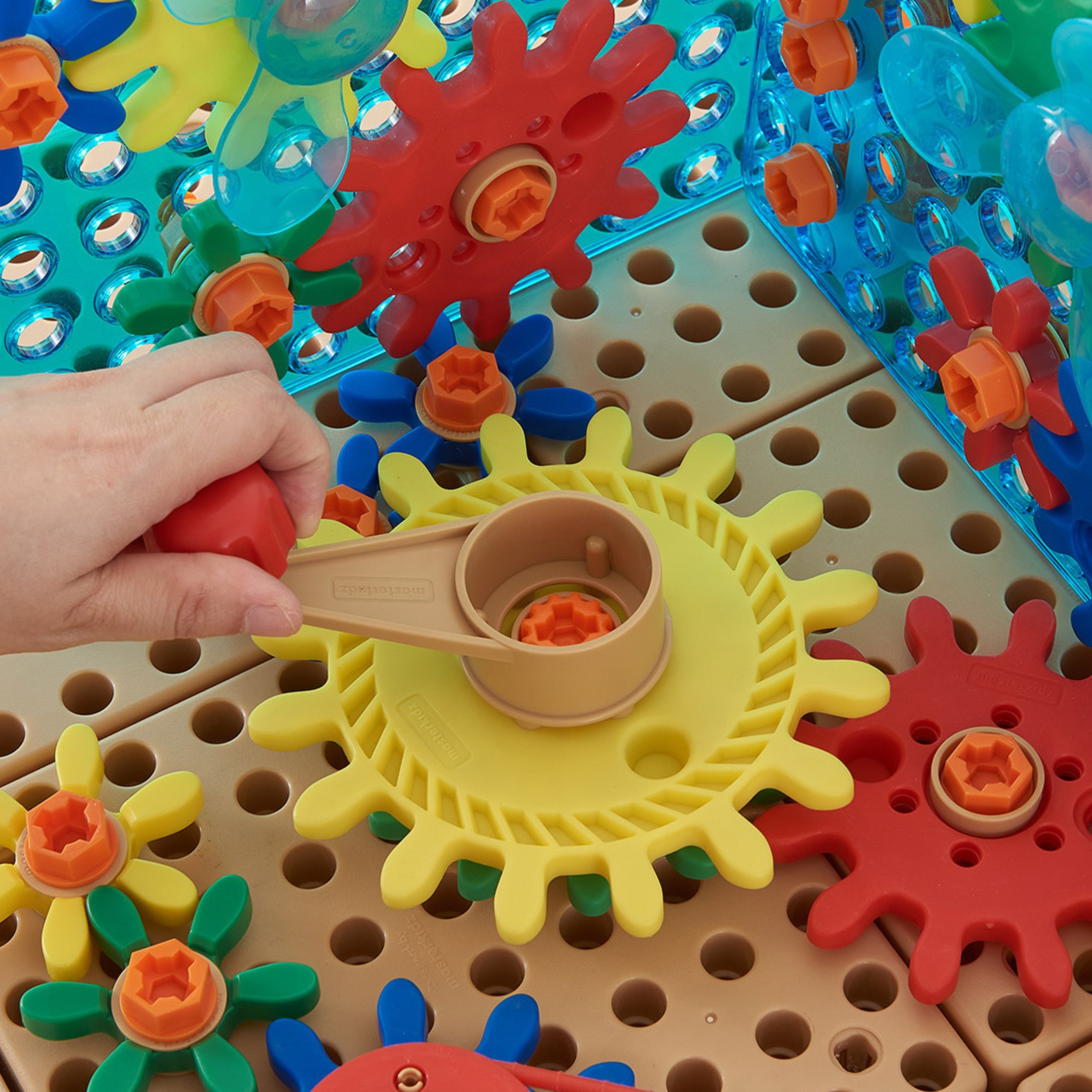 MASTERKIDZ Mixed Gears Accessory Set for STEM Wall Panels 198 pcs. - Slika 2