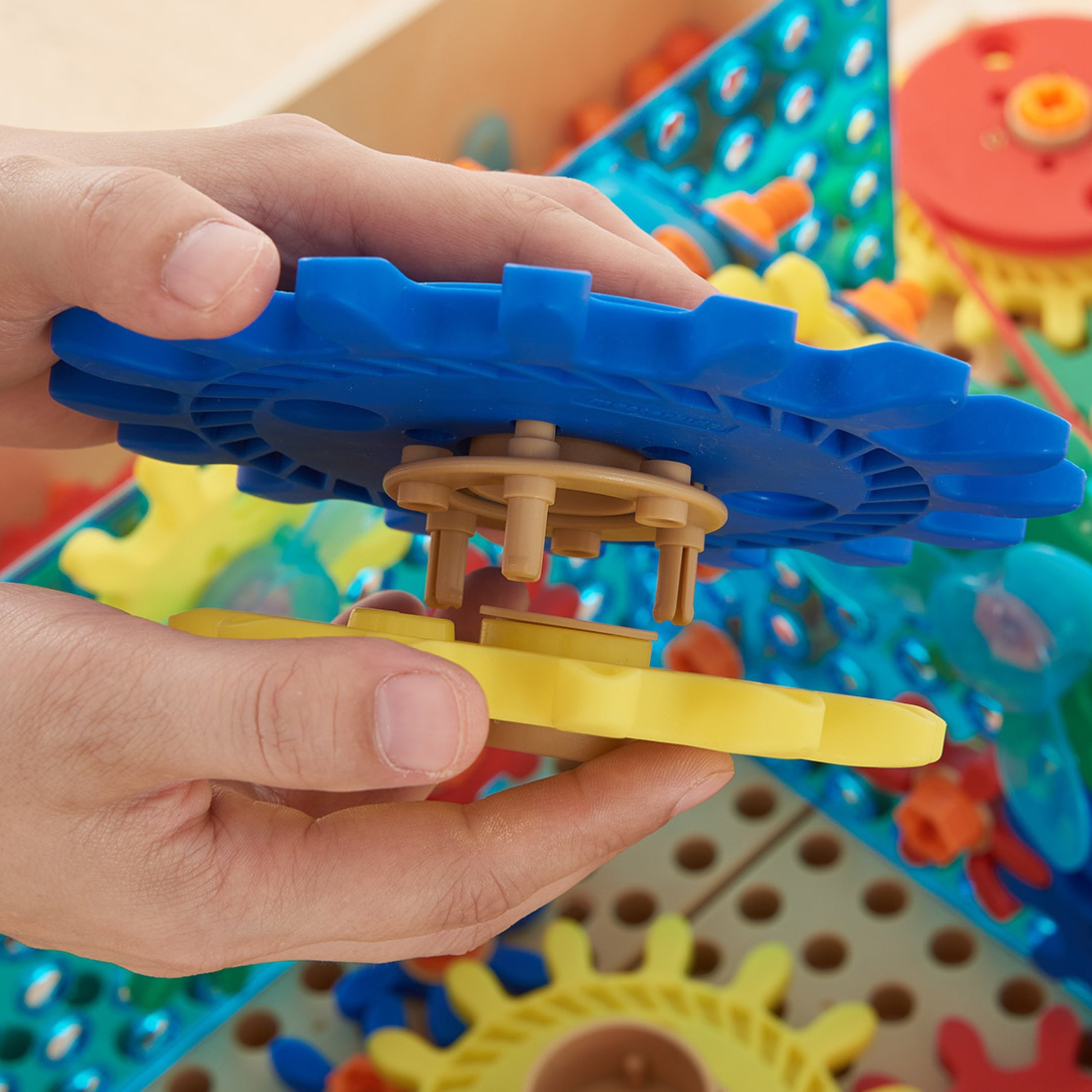 MASTERKIDZ Mixed Gears Accessory Set for STEM Wall Panels 198 pcs. - Slika 6