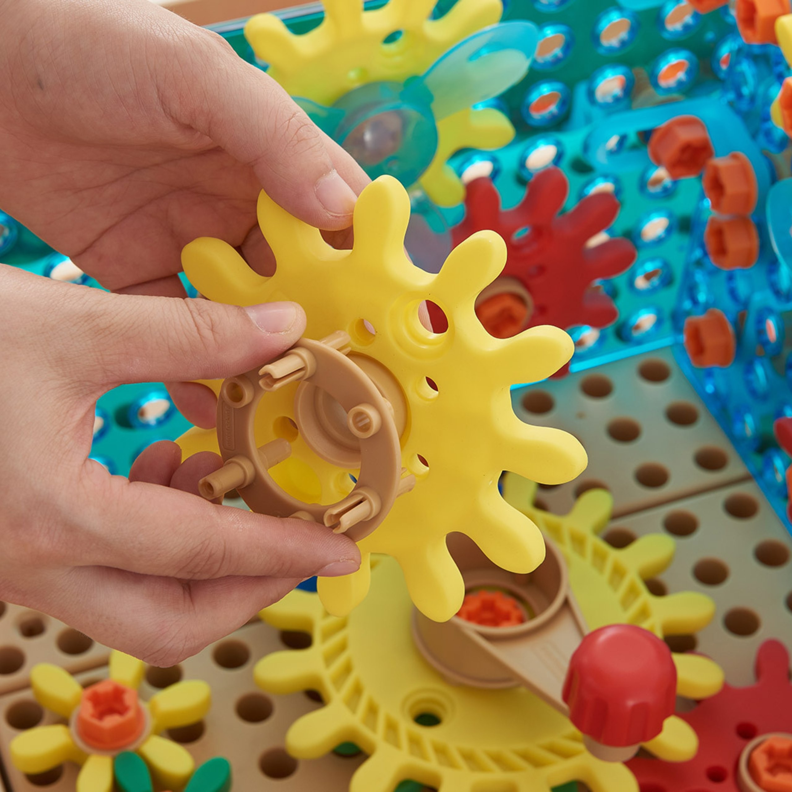 MASTERKIDZ Mixed Gears Accessory Set for STEM Wall Panels 198 pcs. - Slika 7