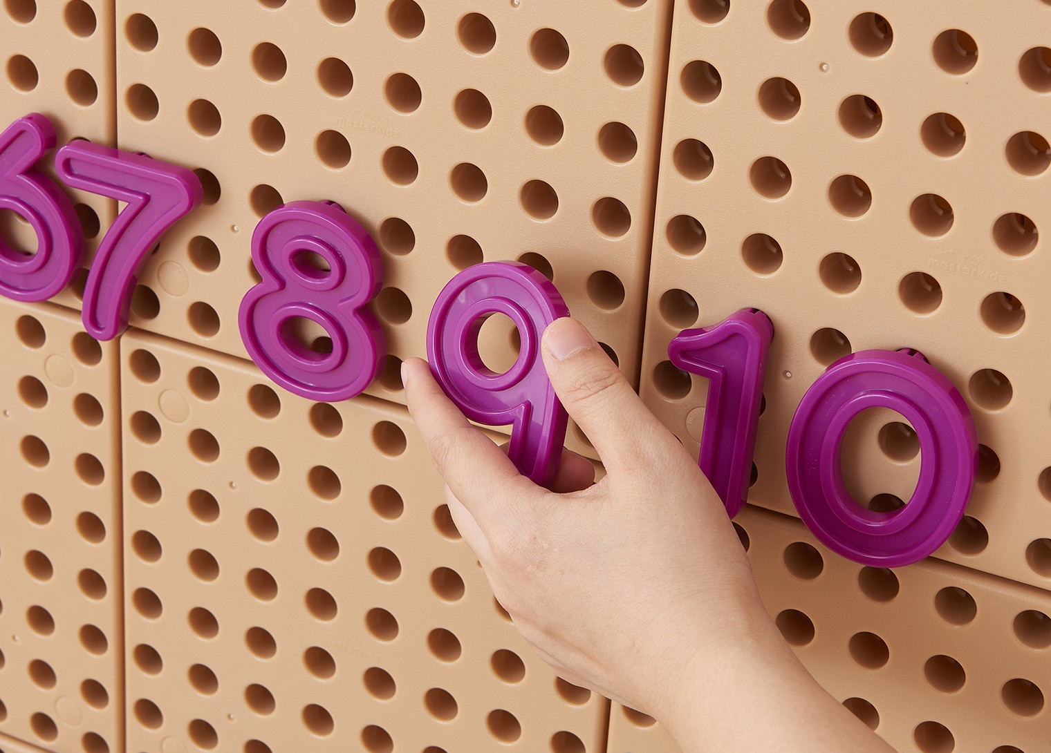 MASTERKIDZ Set of Numbers and Symbols for Learning Counting and Mathematics for STEM Wall Panels 82 pcs. - Slika 3