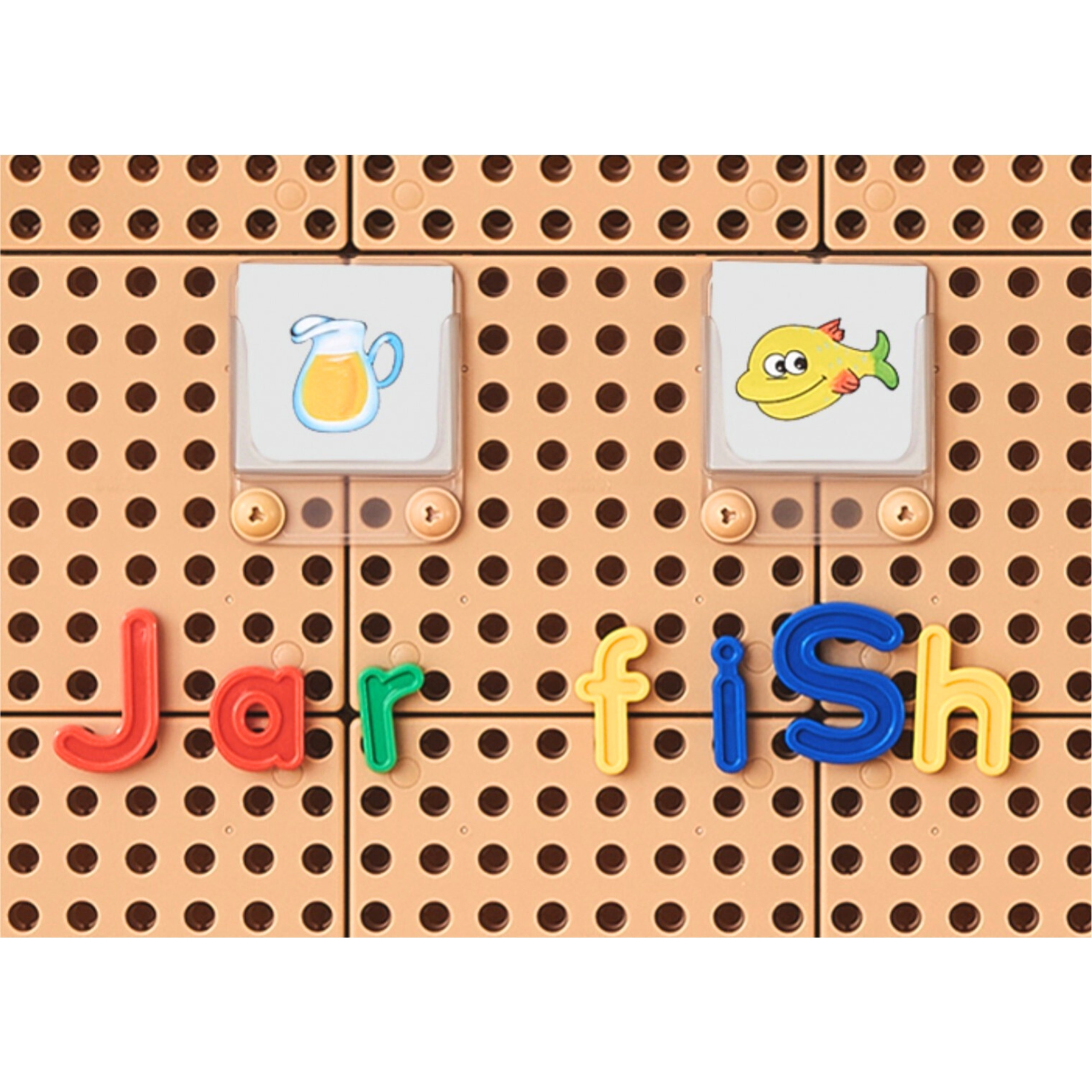 MASTERKIDZ Alphabet Letter Set (Capital and Small) for STEM Wall Panels 122 pcs. - Slika 3