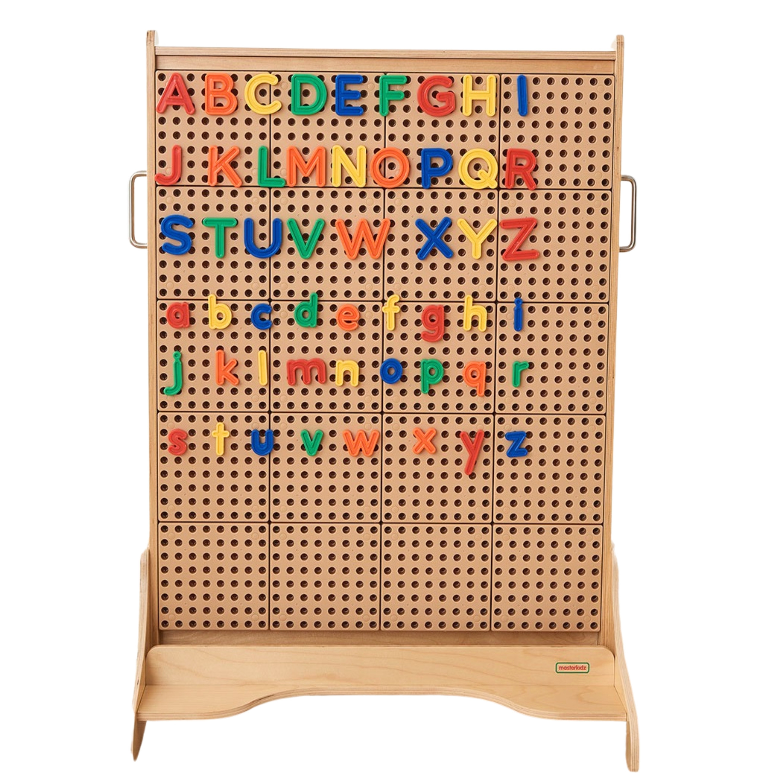 MASTERKIDZ Alphabet Letter Set (Capital and Small) for STEM Wall Panels 122 pcs. - Slika 8