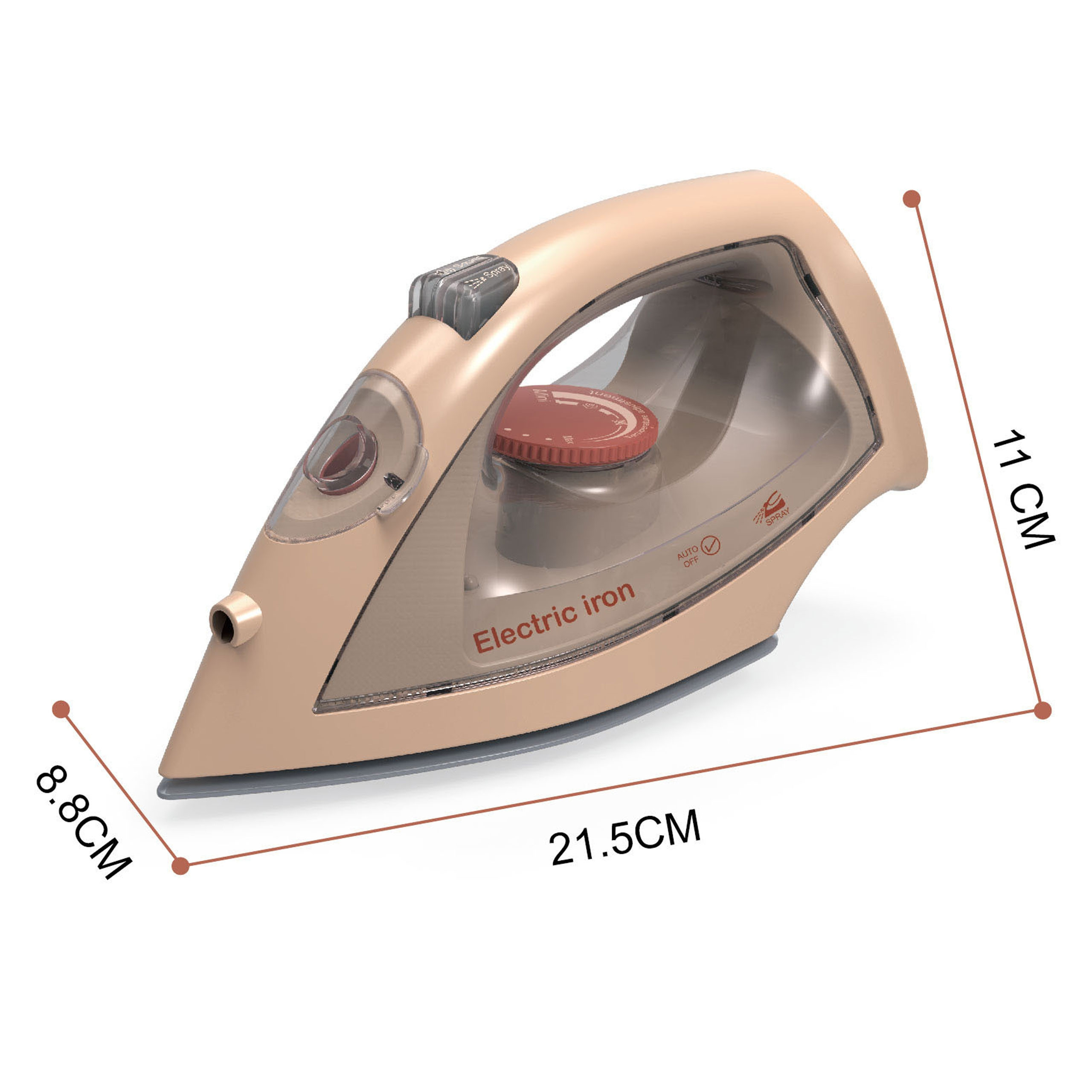 WOOPIE Iron with Sprayer, Light and Sound for Kids - Slika 6