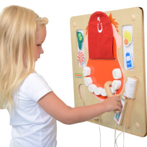 MASTERKIDZ Oral Hygiene Flex Montessori Wall senzorna ploča
