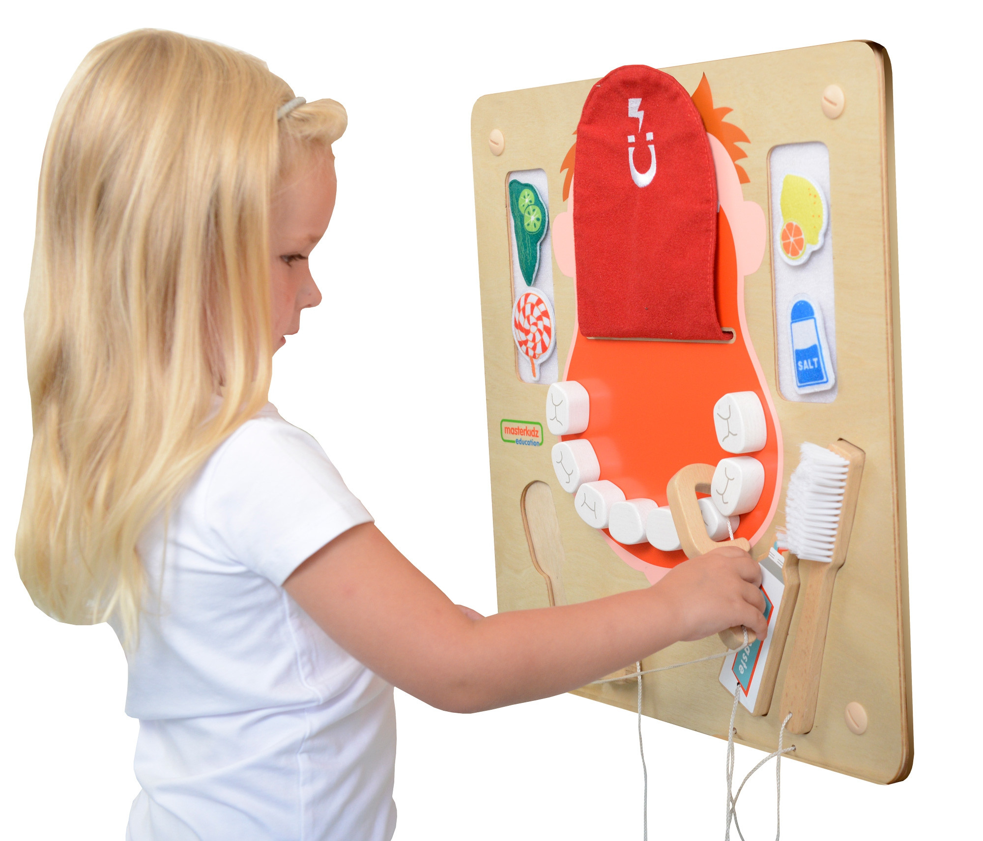 MASTERKIDZ Oral Hygiene Flex Montessori Wall senzorna ploča