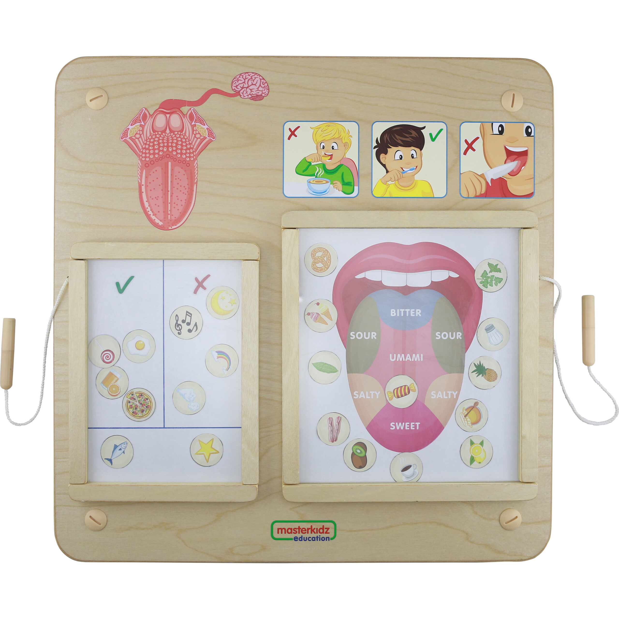 MASTERKIDZ Montessori Sense of Taste edukativna ploča