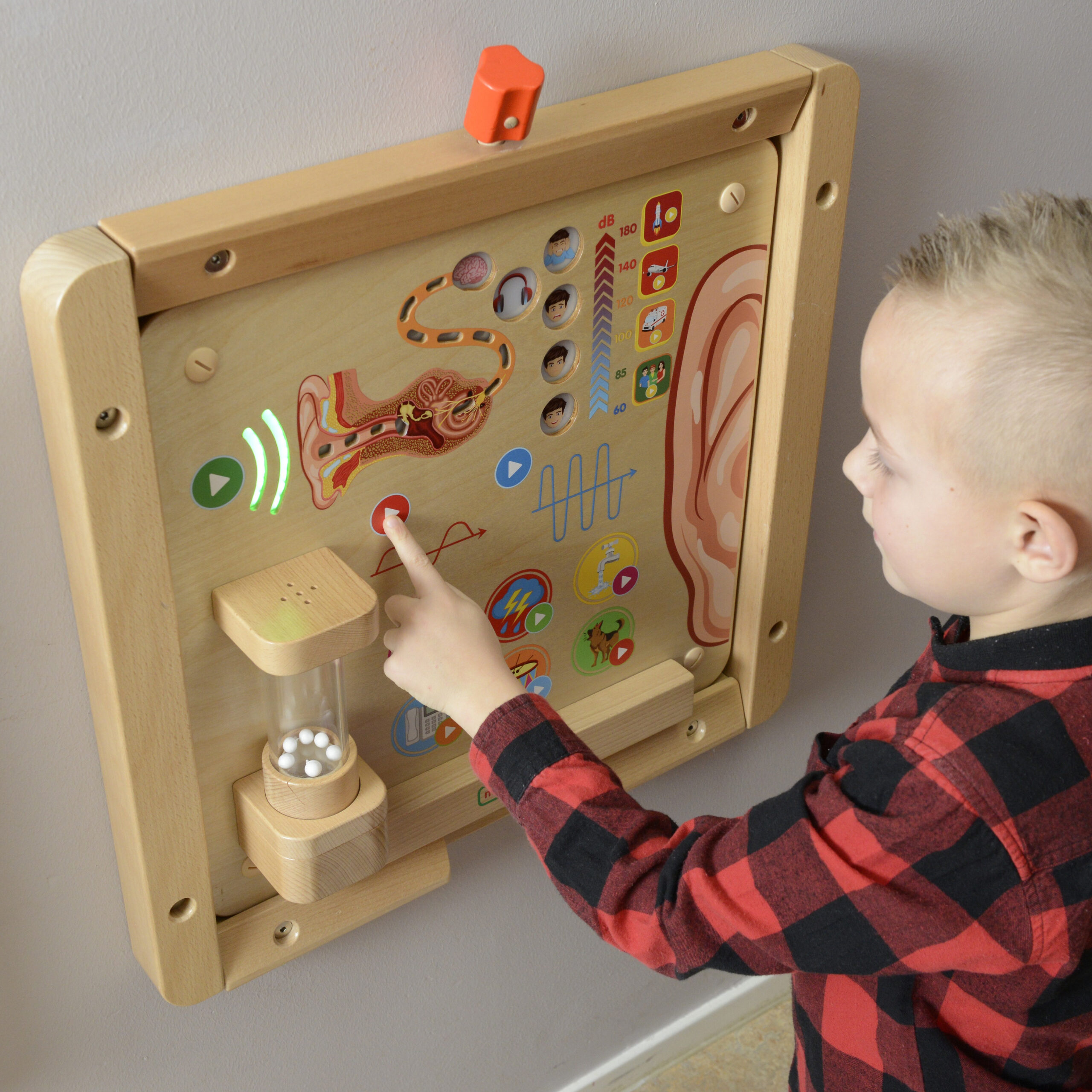 MASTERKIDZ Montessori Hearing edukativna ploča - Slika 2