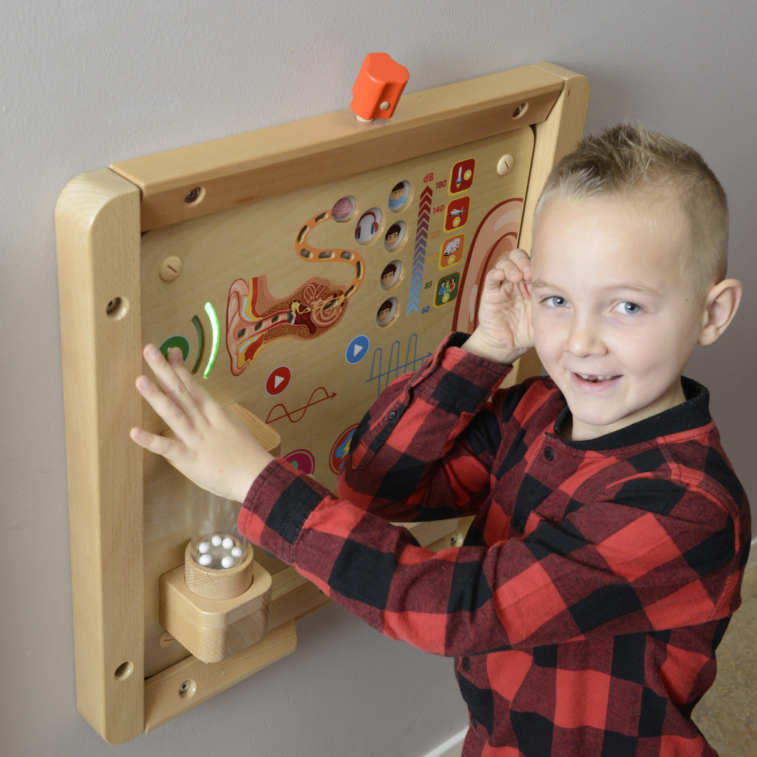 MASTERKIDZ Montessori Hearing edukativna ploča - Slika 3