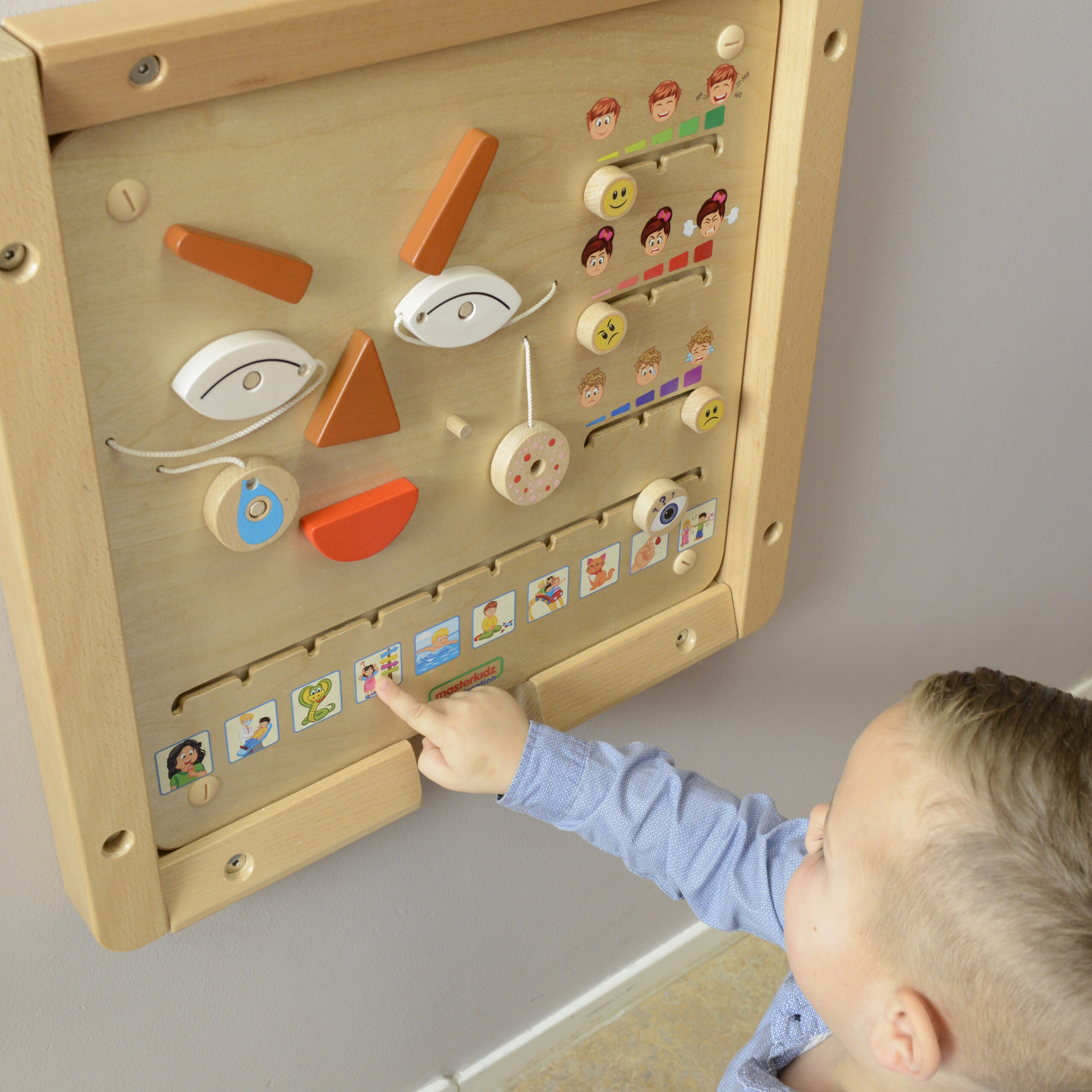 MASTERKIDZ How Are You Feeling? Montessori Emotional Learning Board - Slika 8