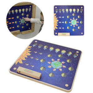 MASTERKIDZ Montessori Moon Phases edukativna ploča