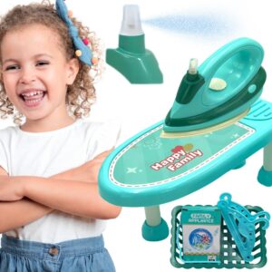 WOOPIE 2-in-1 Ironing Set: Iron Board + Laundry Basket, 6 pcs.