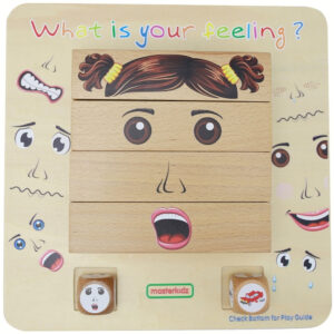 MASTERKIDZ Learning Emotions drveni Montessori igra