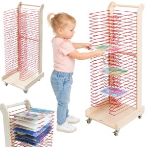 CLASSIC WORLD EDU Art Drying Rack – 30 Levels