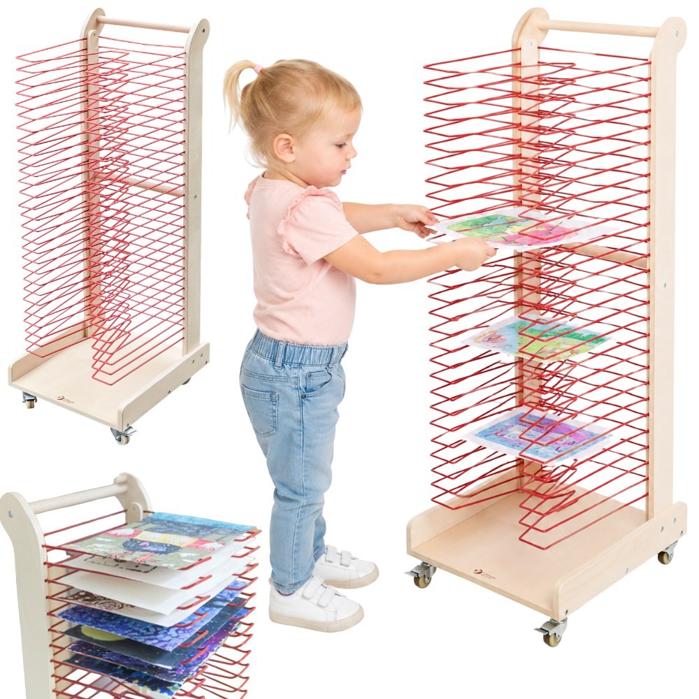 CLASSIC WORLD EDU Art Drying Rack - 30 Levels