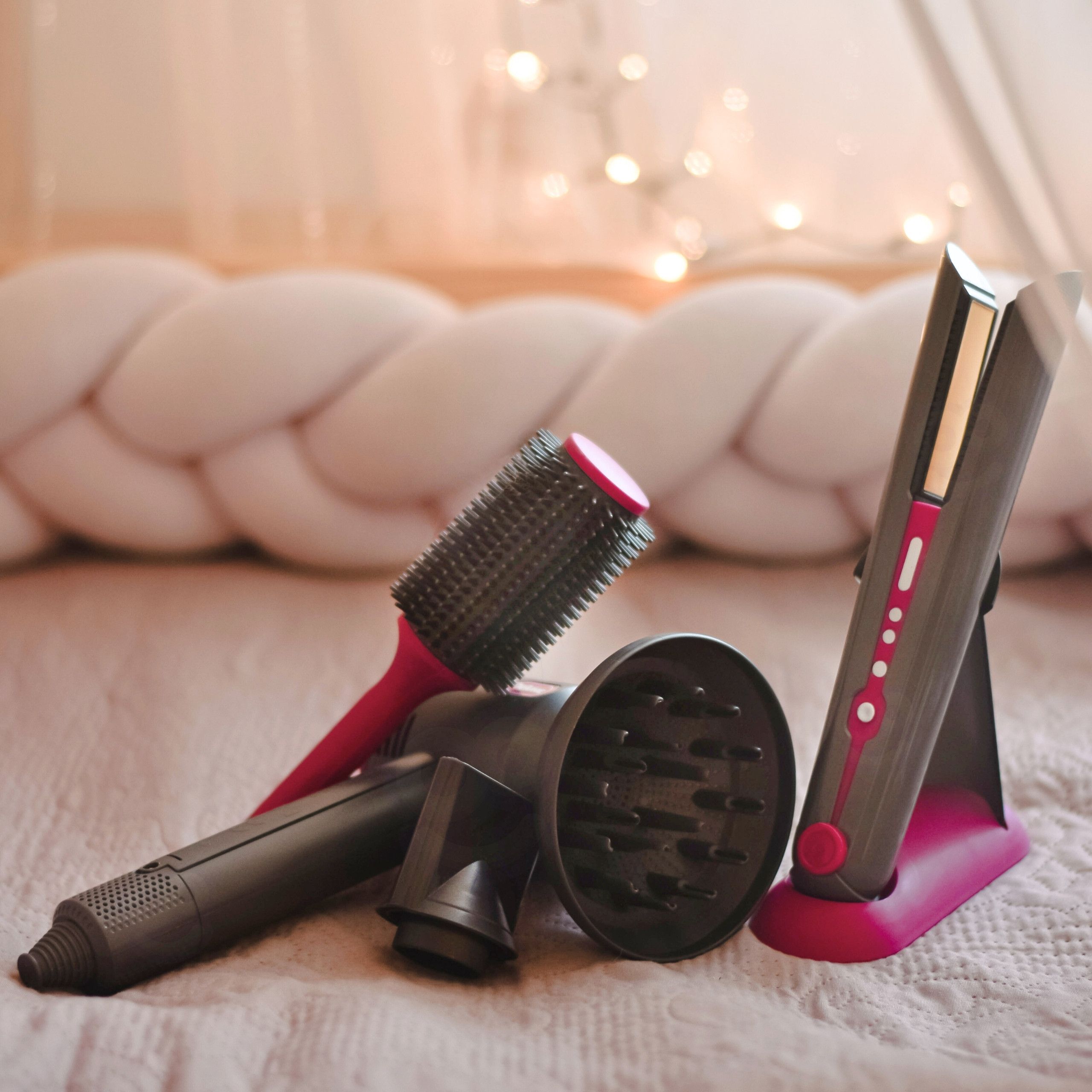 WOOPIE Little Hairdresser's Set Hair Dryer Straightener Accessories - Slika 6