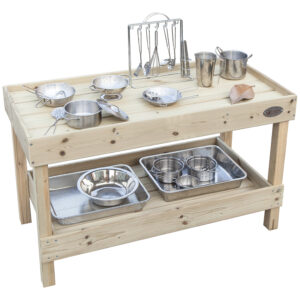 CLASSIC WORLD EDU Wooden Kitchen Countertop Kitchen Accessories Cabinet Playground
