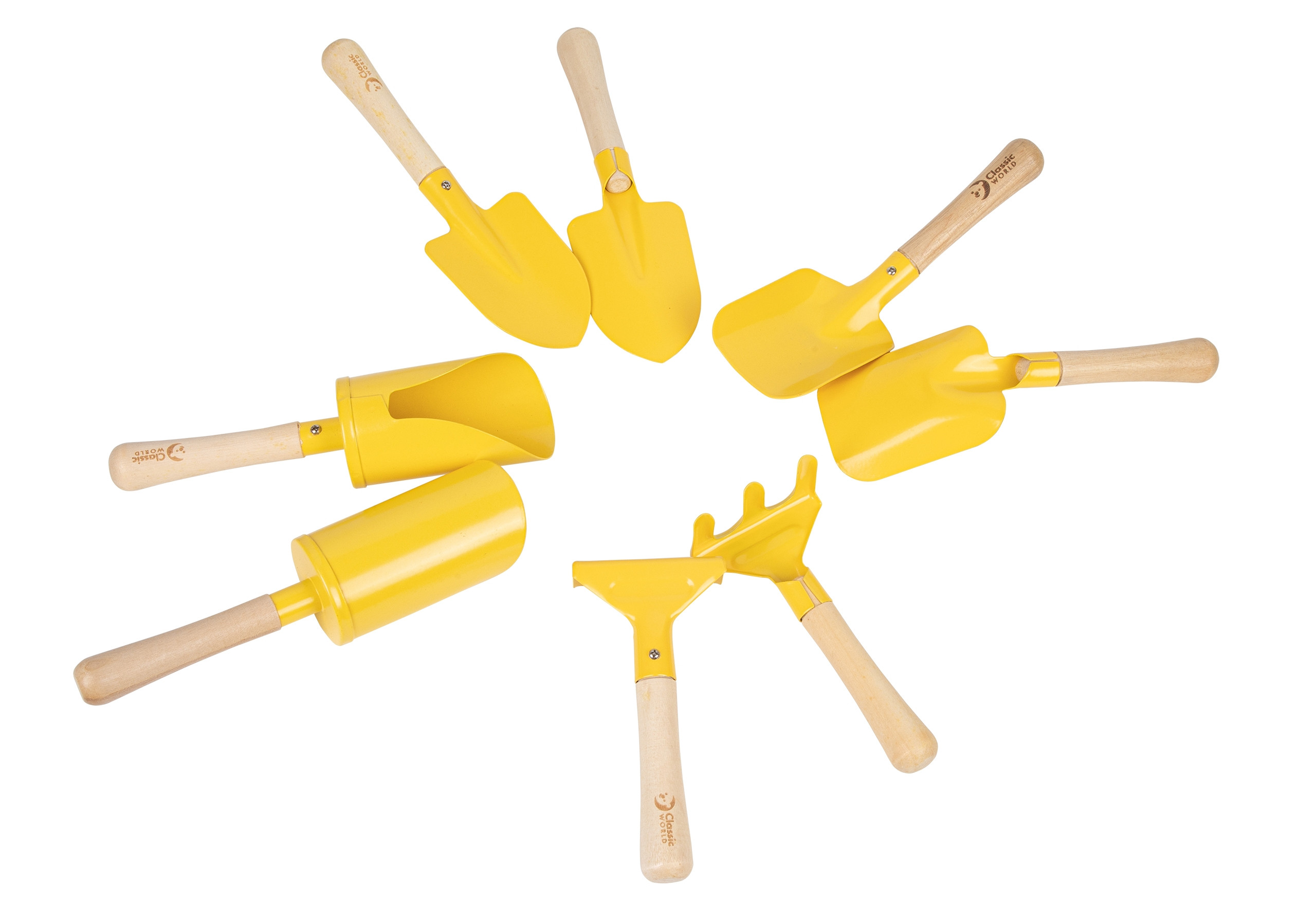 CLASSIC WORLD EDU Metal Sand and Garden Tool Set 8 pcs. - Slika 3