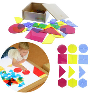 MASTERKIDZ Translucent Geometric Shapes