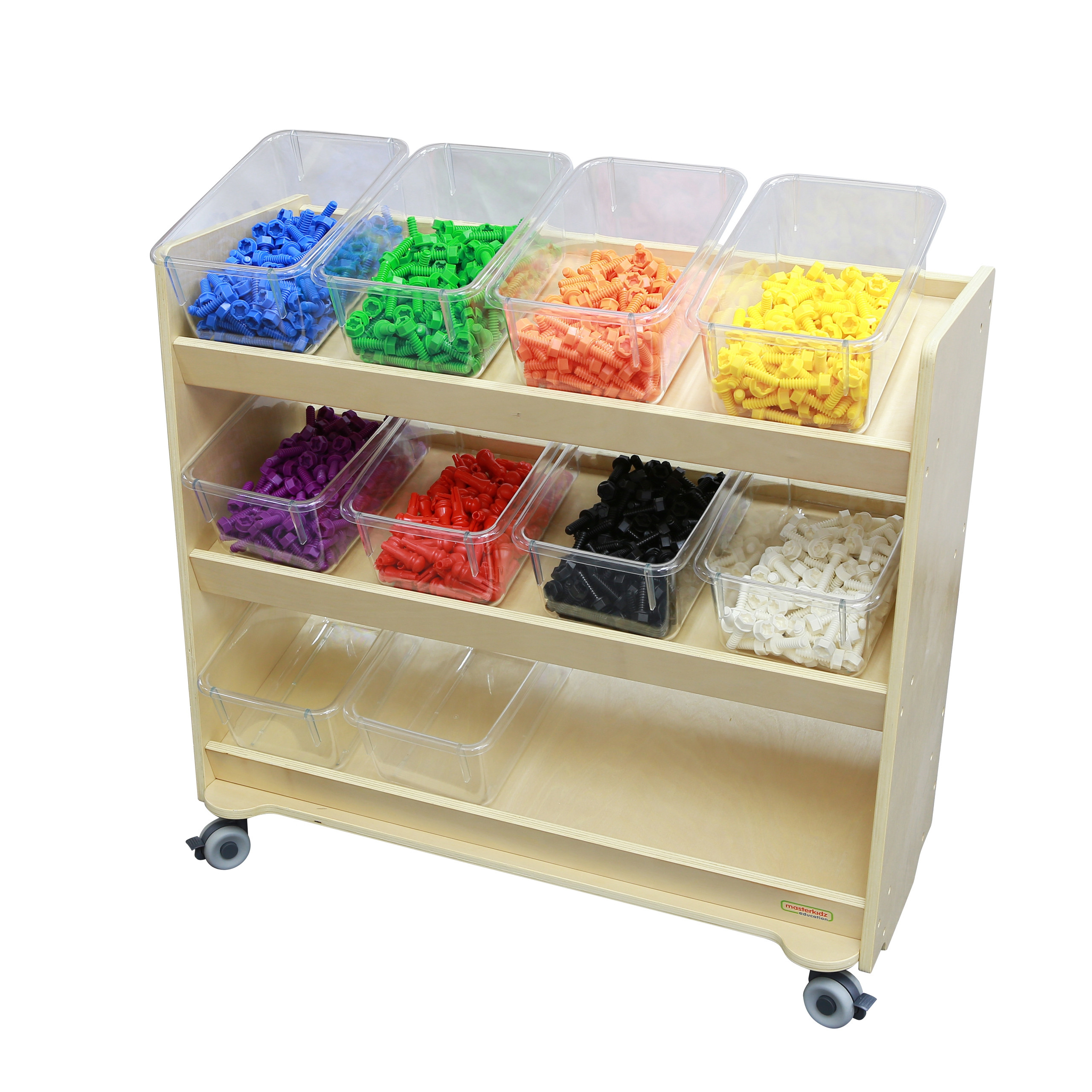 MASTERKIDZ Acrylic STEM ploča Element Holders 6 dijelova - Slika 3