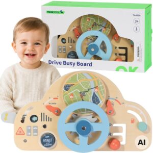 TOOKY drveni edukativni Steering Wheel 3+