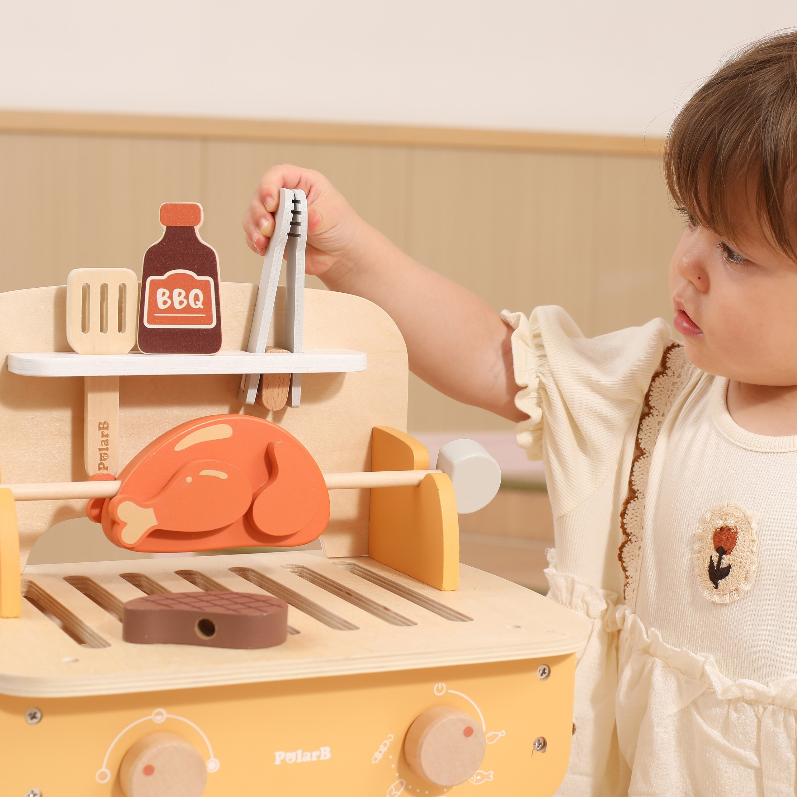 VIGA Wooden BBQ Grill Set - Slika 5