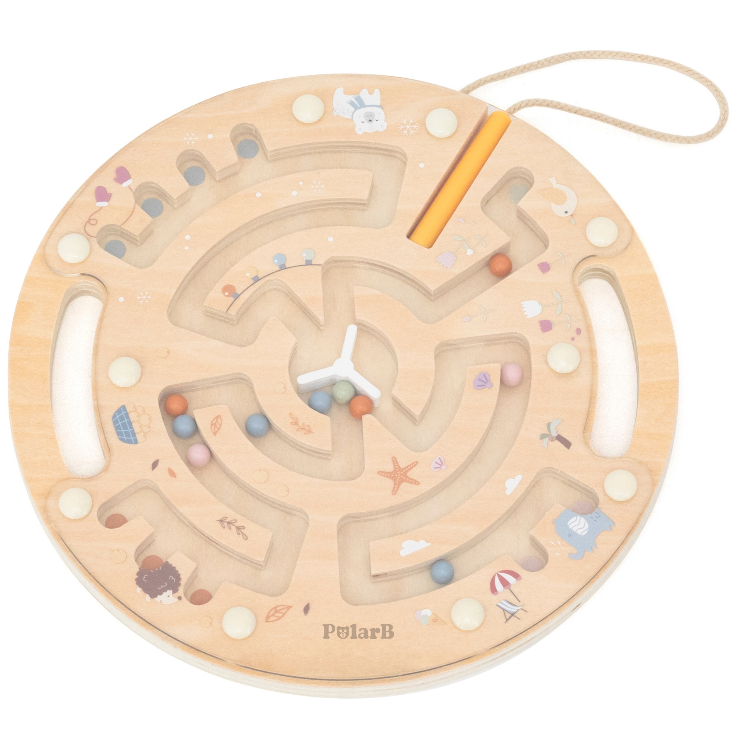 VIGA PolarB Wooden Magnetic Maze - Slika 8