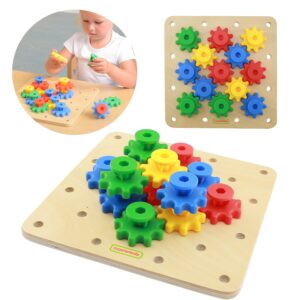MASTERKIDZ Gears Build Your Own Mechanism Montessori ploča