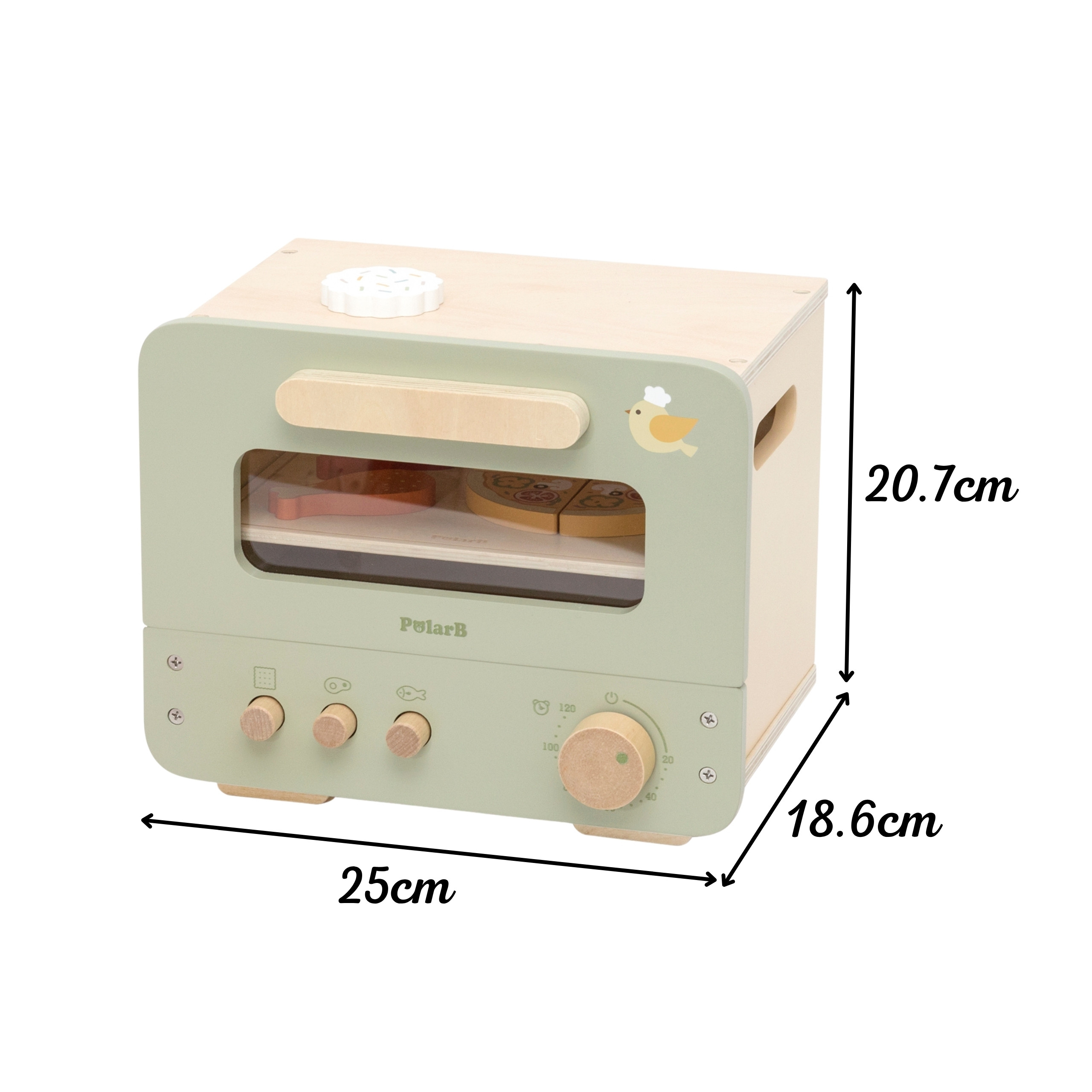 VIGA Wooden Kitchen Oven Set for Baking Sweet and Savory Dishes 12 pcs. - Slika 8