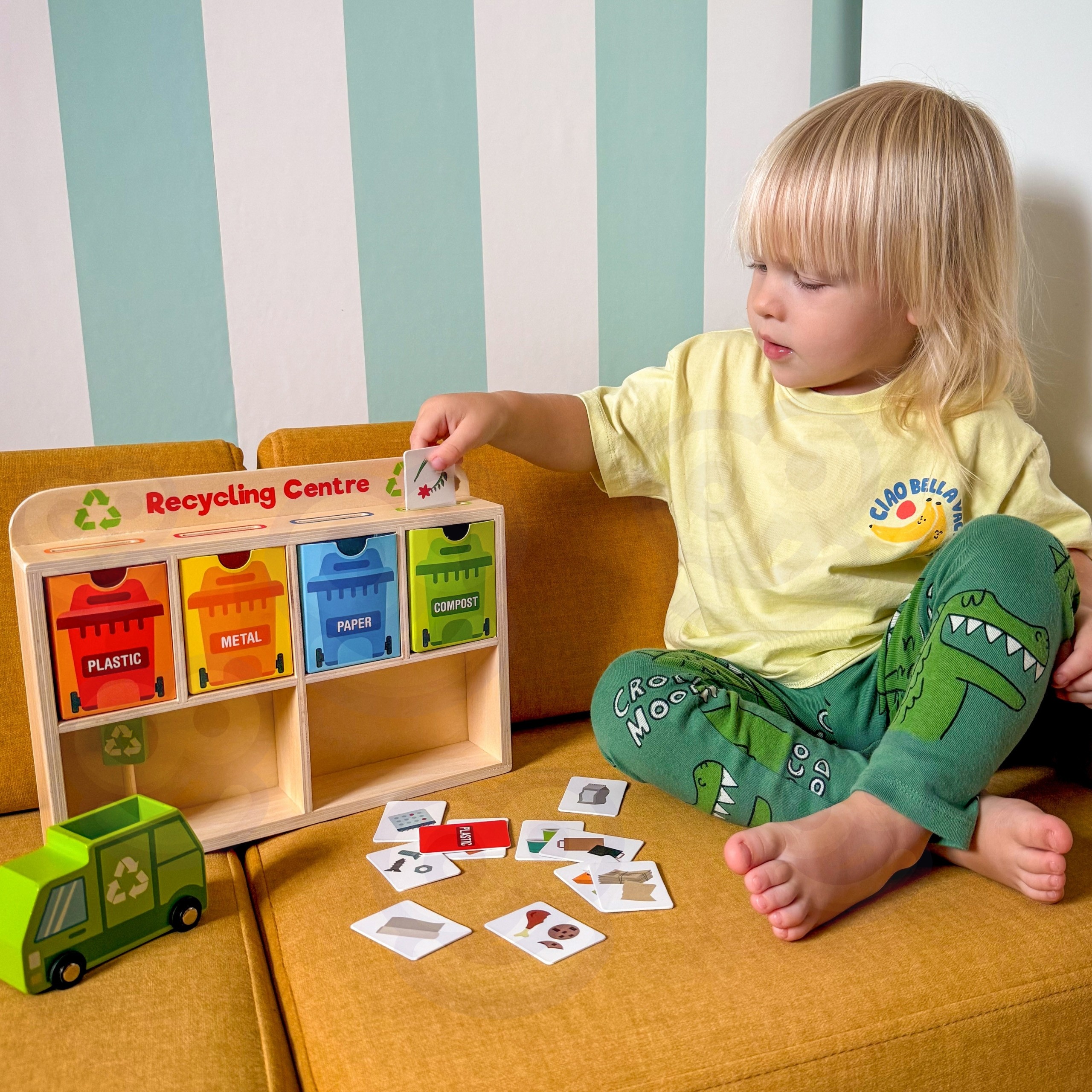 Tooky Toy drveni sorter oblika - Slika 3