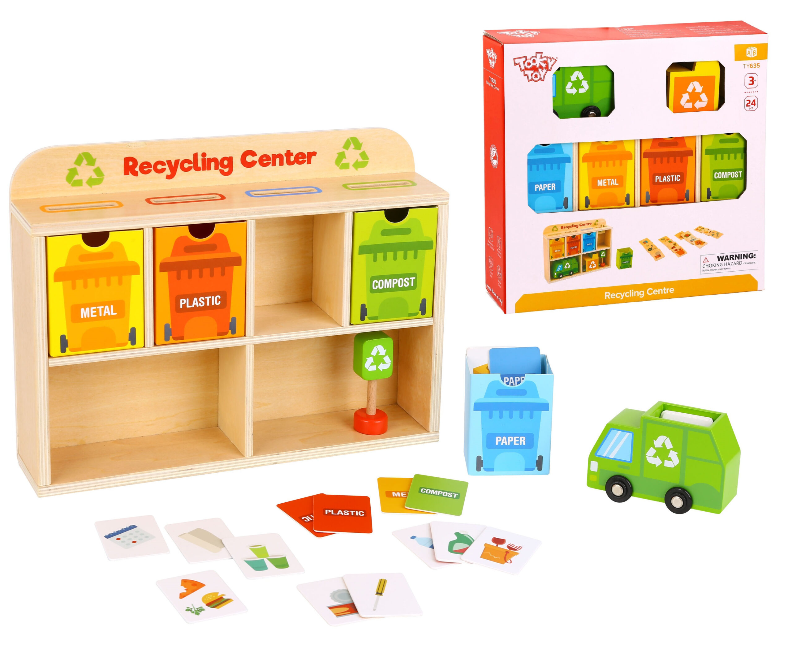 Tooky Toy drveni sorter oblika - Slika 8