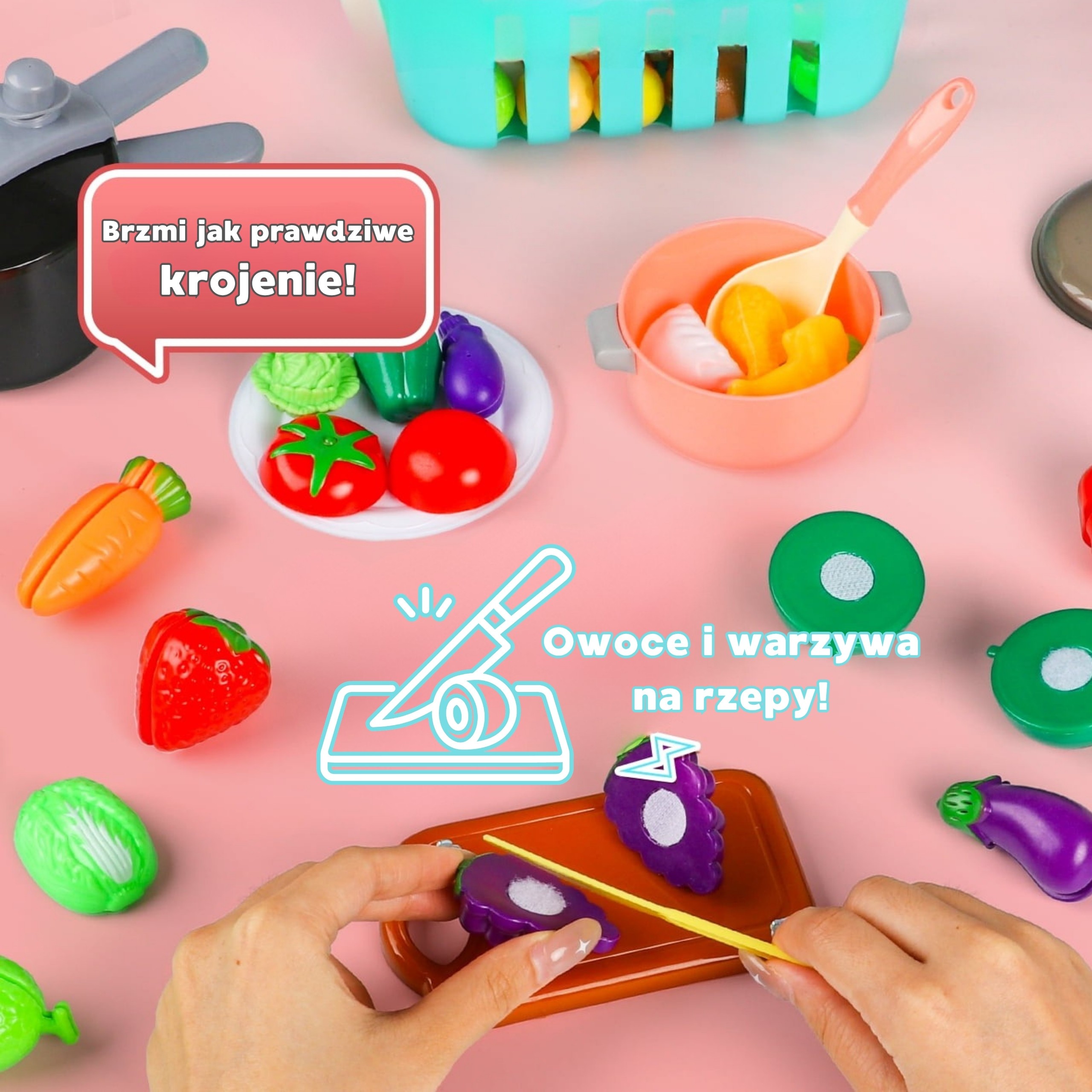 WOOPIE Kitchen Accessories Set Cooking Toy 108 pcs - Slika 2