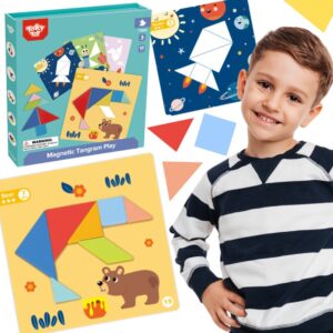 TOOKY igračka Tangram puzzle puzzle za djecu Learning Shapes figurice Shapes 18 dijelova