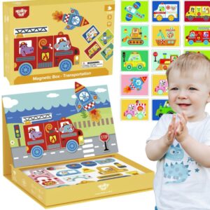 TOOKY Montessori edukativni puzzle magnetski Box za djecu 80 dijelova