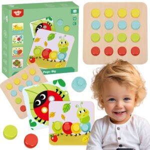 TOOKY puzzle kocke za djecu životinje Match Learning Shapes Colors + Boards