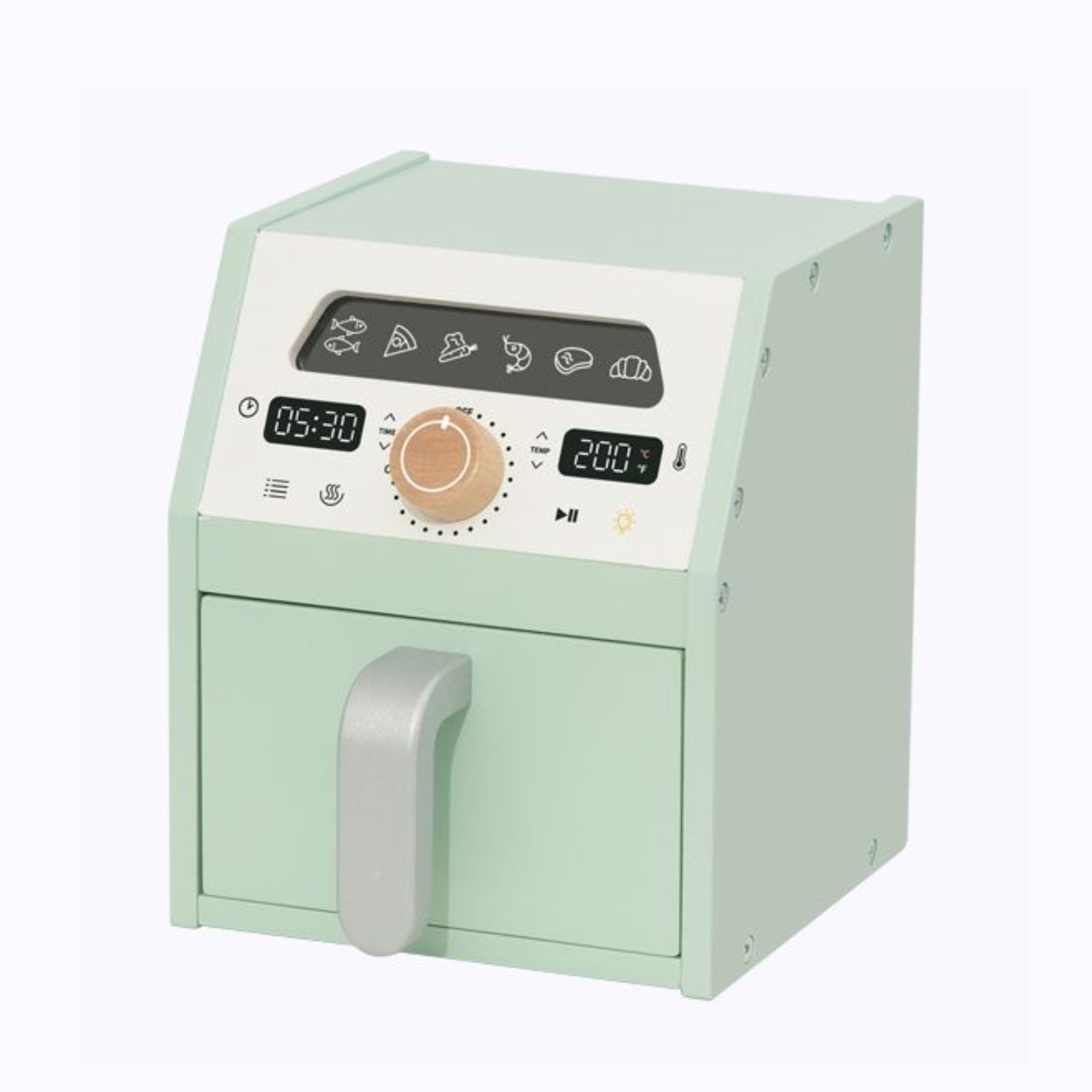 TOOKY TOY Wooden Air Fryer Air Fryer - Slika 7