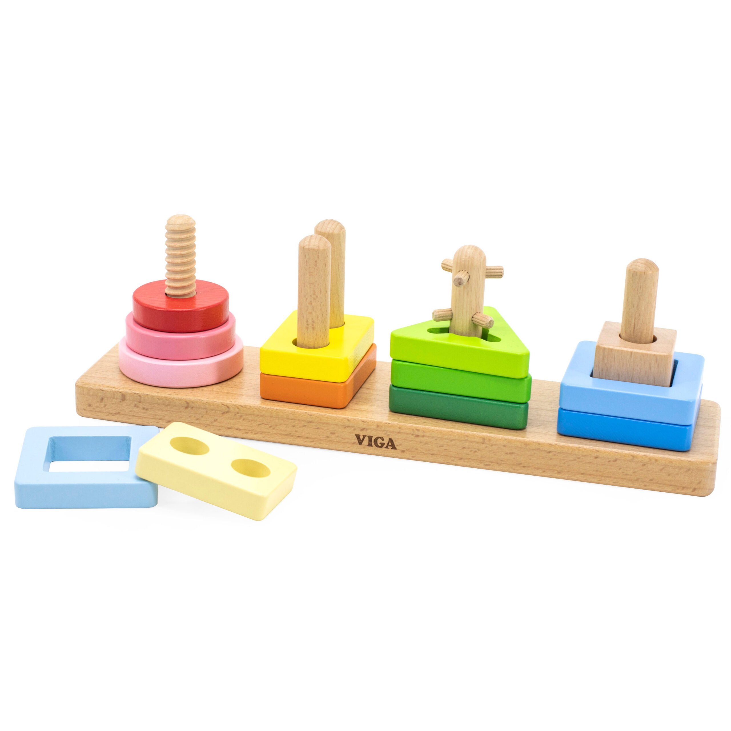 Viga Toys drveni sorter oblika - Slika 7