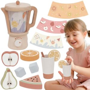 TOOKY TOY Kitchen Blender with Accessories – 18 pieces