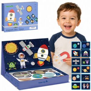 TOOKY magnetski puzzle Montessori puzzle edukativni Box Cosmos 72 dijelova