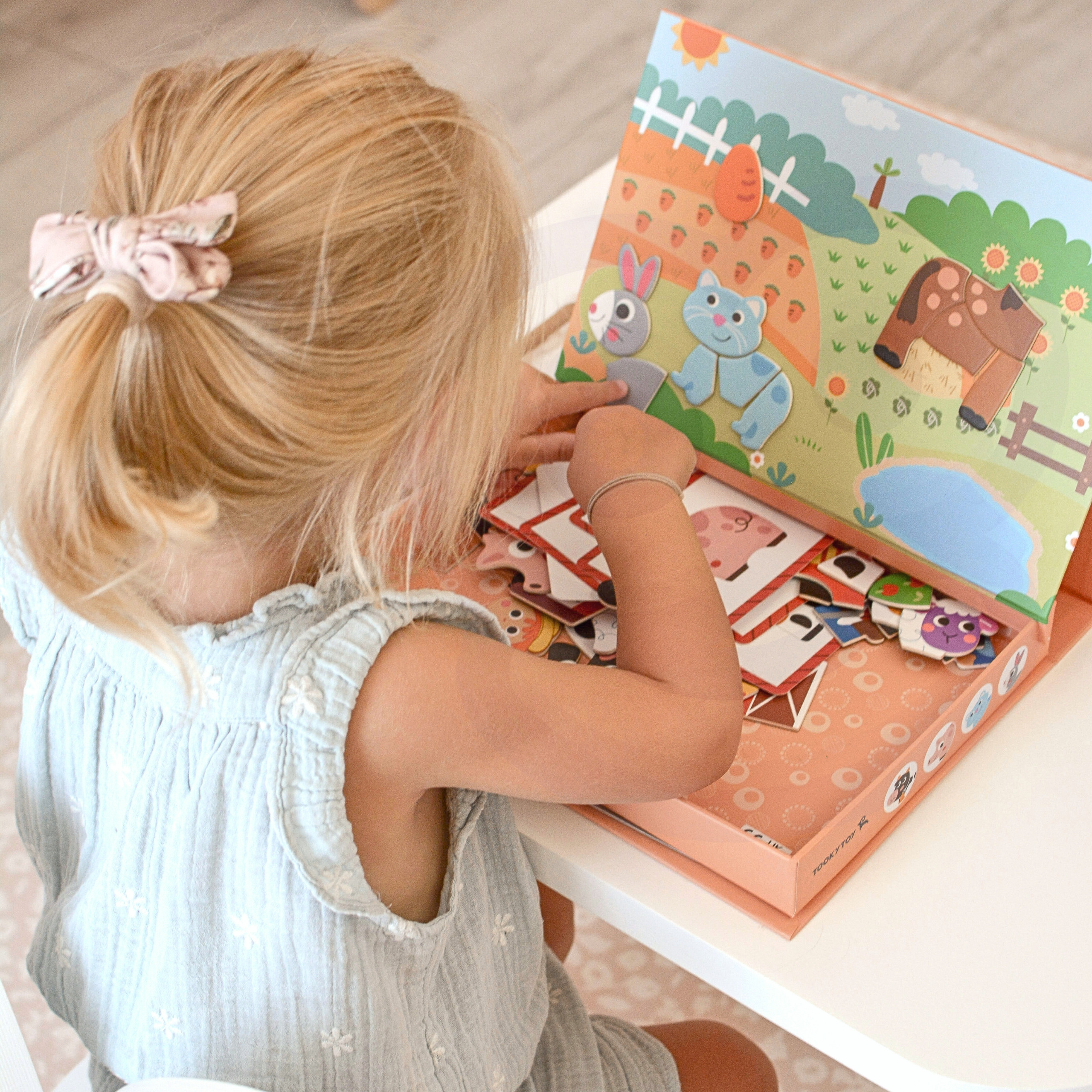TOOKY magnetski puzzle Farm puzzle - Slika 5