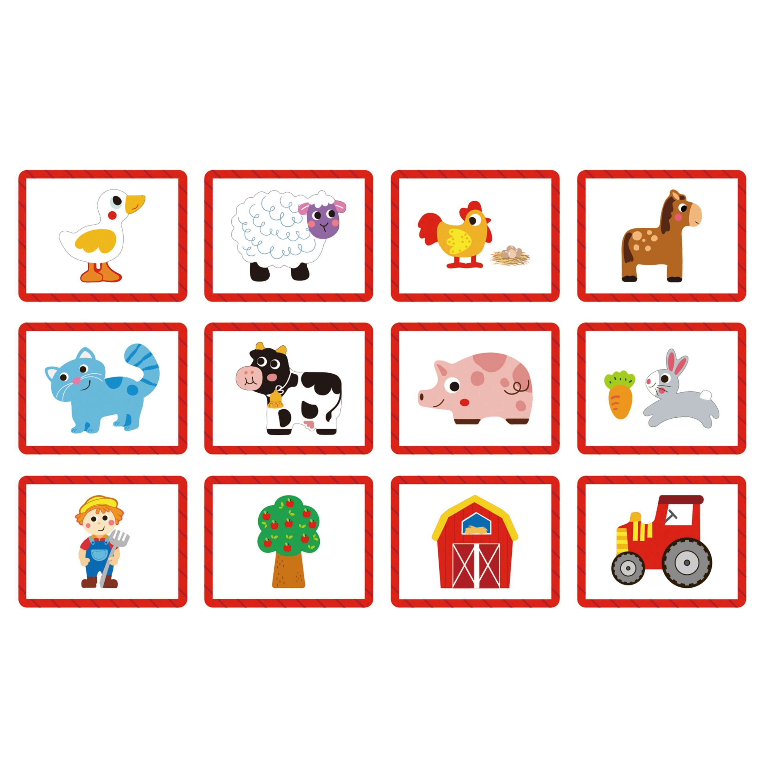 TOOKY magnetski puzzle Farm puzzle - Slika 8