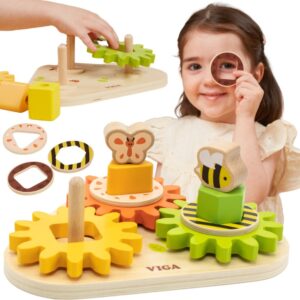 Viga Toys drveni sorter oblika