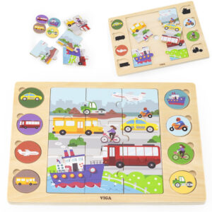 Viga Toys drvena slagalica