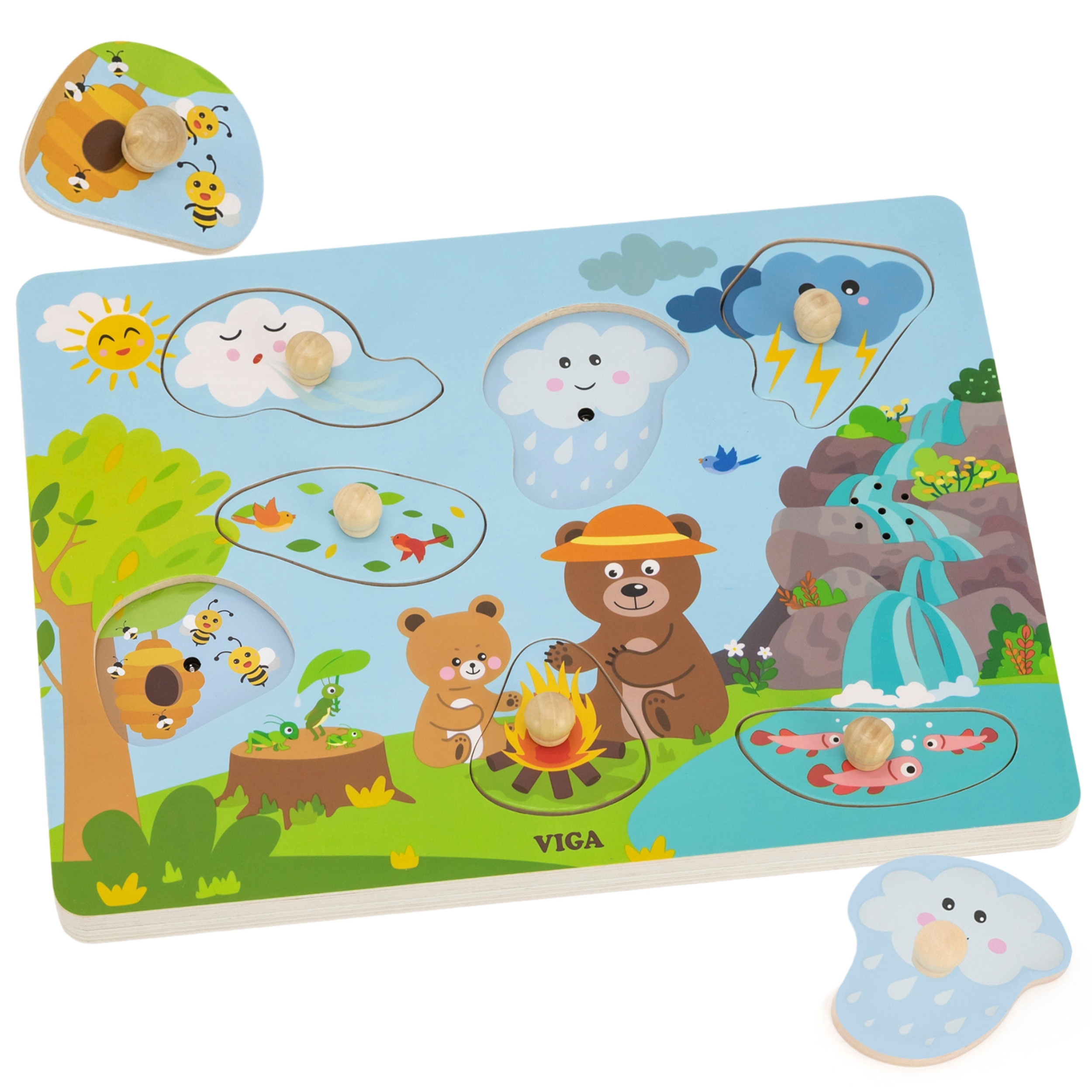 VIGA Sound Puzzles Discovering Nature - Slika 6