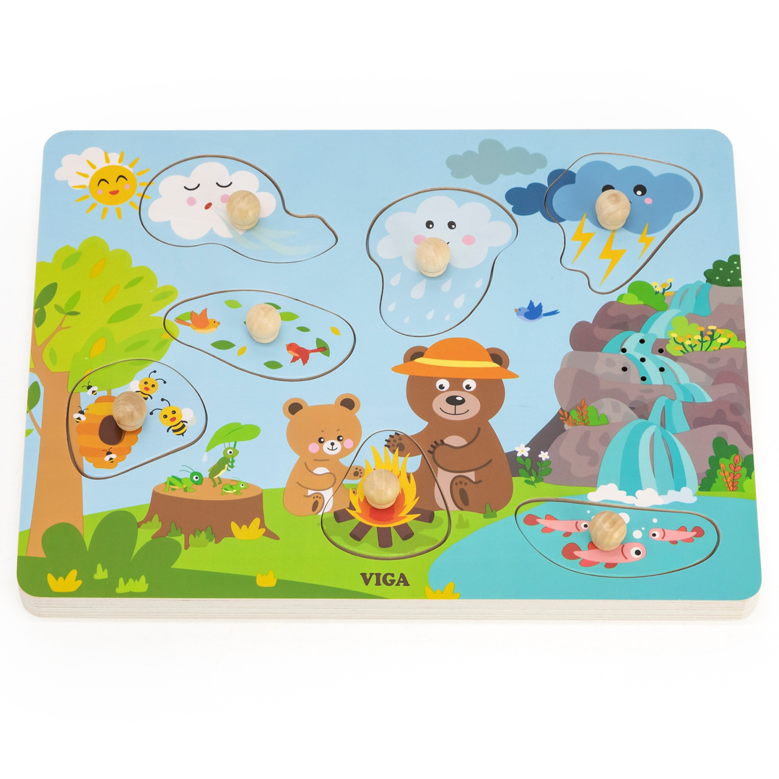 VIGA Sound Puzzles Discovering Nature - Slika 7