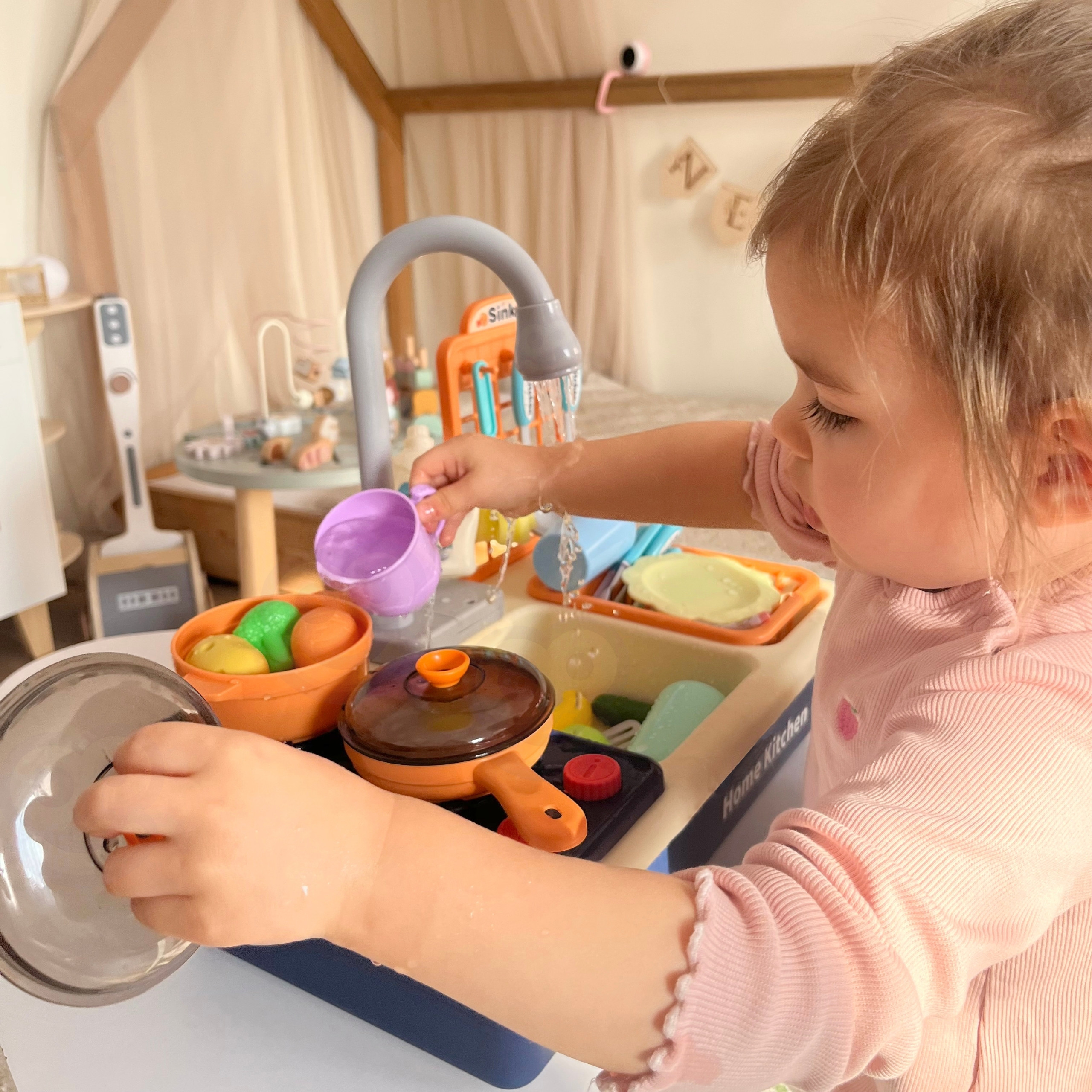 WOOPIE 2-in-1 Kitchen Sink for Kids - Slika 3