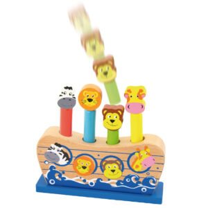 VIGA drveni Jumping životinje Noah’s Ark