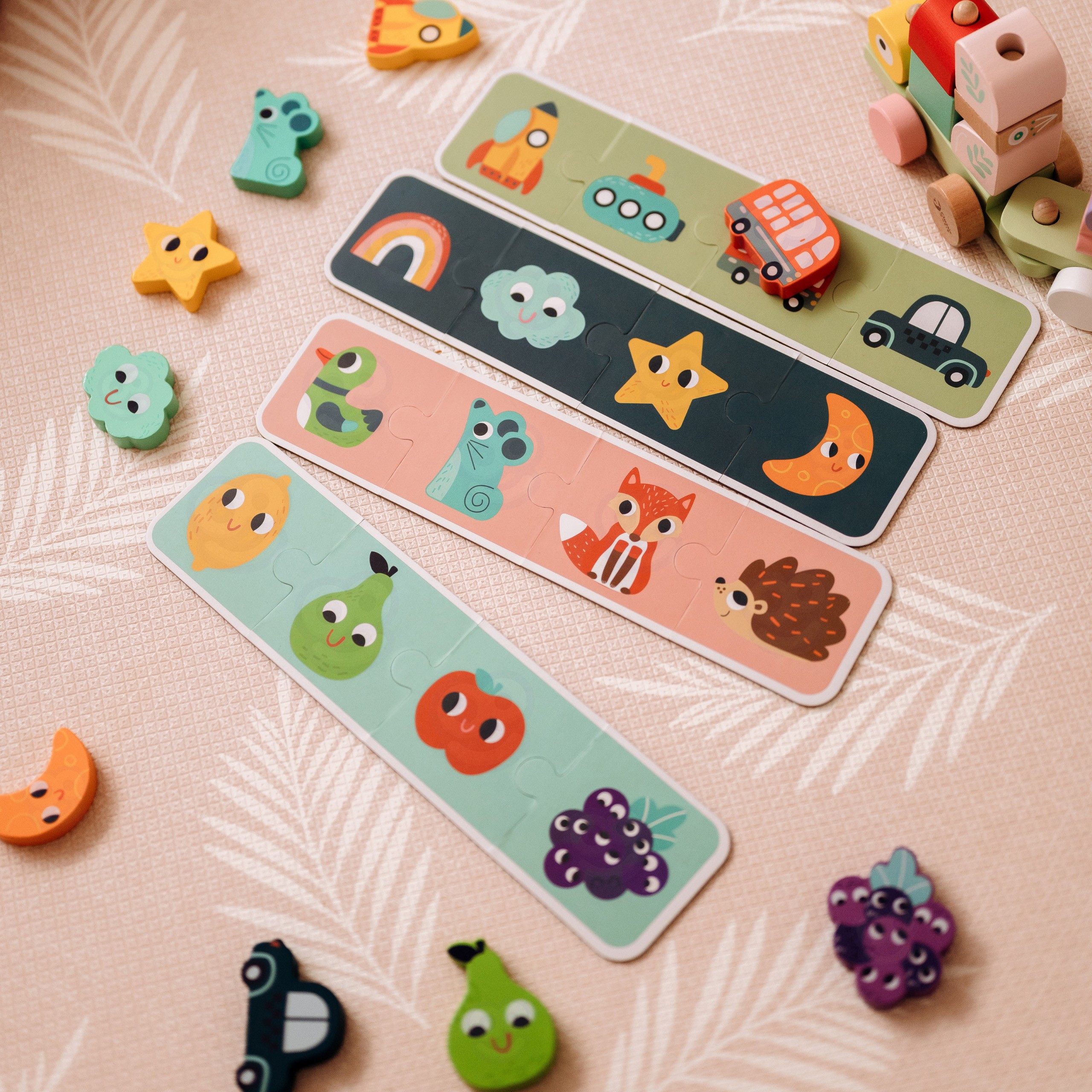 WOOPIE GREEN senzorni Memory Shapes puzzle FSC - Slika 2