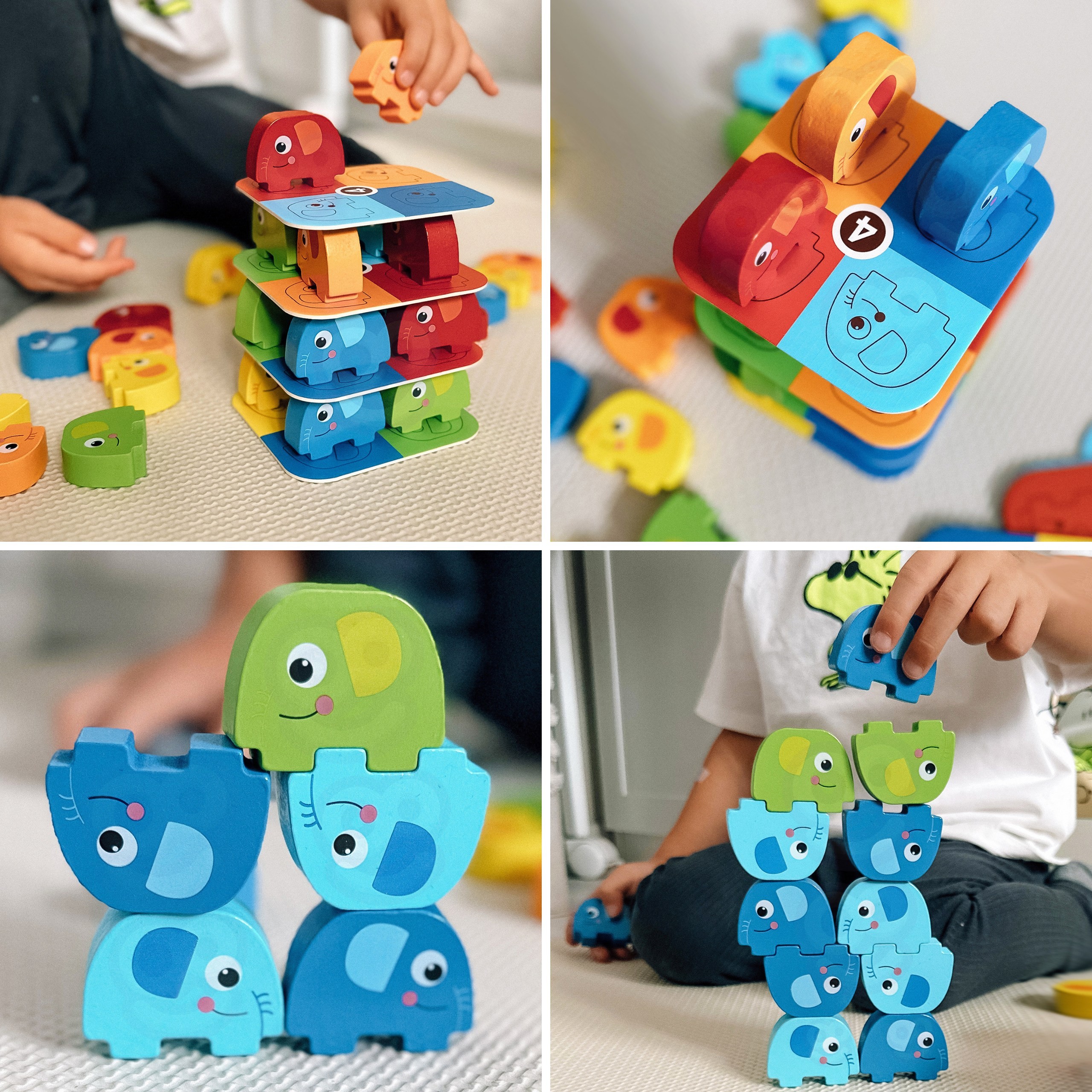 WOOPIE GREEN Elephant on Elephant FSC Arcade Game - Slika 4